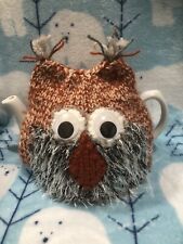 Hand knitted owl for sale  SANDOWN