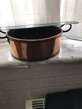 Copper pan planter for sale  SKELMERSDALE