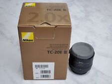 Nikon 20e iii for sale  BRENTWOOD
