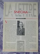 Lettre snecma 1991 d'occasion  Yport