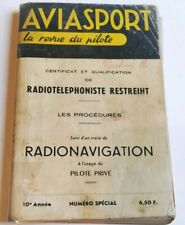 1963 aviasport radiotelephonis d'occasion  Billom