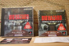 Biohazard Directors Cut Dual Shock ver com reg e flyer Playstation 1 PS1 MUITO BOM ESTADO! comprar usado  Enviando para Brazil