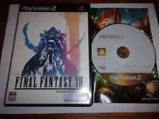 Final Fantasy XII - Sony Playstation 2 PS2 NTSC-J - Square Enix 2006 comprar usado  Enviando para Brazil