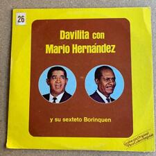 Davilita con Mario Hernandez ‎– Y Su Sexteto Borinquen [1981] Vinyl LP Latin Son, used for sale  Shipping to South Africa
