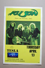Poison concert tour for sale  Augusta