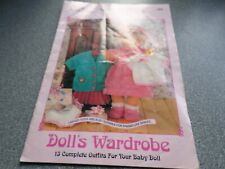 Sirdar dolls wardrobe for sale  Shipping to Ireland