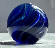 Unusual Blue Jelly Swirl Marble 18.5mm (23/32”) for sale  Shipping to South Africa