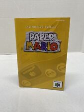 Paper Mario N64 (Nintendo 64, 2001) APENAS Manual - Excelente Estado, usado comprar usado  Enviando para Brazil