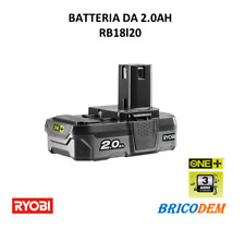 Ryobi rb18l20 batteria usato  Spadola