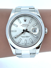 Rolex date stainless for sale  MALDON