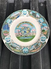 fair worlds 1965 plate for sale  West Columbia