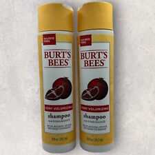 2 x Burt's Bees Very Volumizing Pomegranate Shampoo 10oz EA for sale  Shipping to South Africa