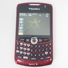 Teléfono rojo BlackBerry Curve 8330 (Sprint) segunda mano  Embacar hacia Argentina