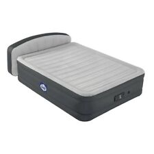 Queen Sealy AlwayzAire Tough Guard Air Mattress With Built In Pump w/Headboard for sale  Shipping to South Africa