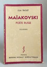 Elsa triolet maïakovski. d'occasion  Toulouse-