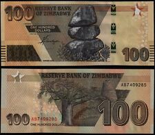 Zimbabwe 100 dollars for sale  SWINDON