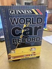 Guinness World Car Record By Ivan Berg ©1992 Softcover Book Brochure Ferrari, used for sale  Shipping to South Africa