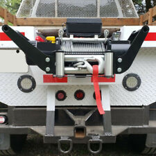 4WD Foldable Winch Mounting Plate Cradle Front/Rear Bull Bar 2" Receiver Hitch for sale  Mobile