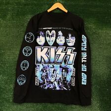 Camiseta Kiss End of The Road World Tour Heavy Metal Band Talla Mediana, usado segunda mano  Embacar hacia Argentina
