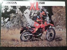 Honda xl250r motorcycle for sale  BASILDON