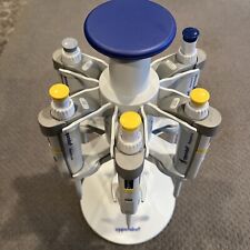 Set of 6 Eppendorf Research Plus Pipette 2.5, 10, 20, 100, 200, 1000. & Carousel for sale  Shipping to South Africa