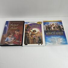 Lote de 3 DVD Filmes Bíblicos Animados Príncipe do Egito Príncipe da Paz Criador de Milagres, usado comprar usado  Enviando para Brazil
