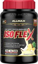 ALLMAX ISOFLEX 100% PURE WHEY PROTEIN ISOLATE 25g 907g Pineapple Free P&P 5/25 for sale  Shipping to South Africa