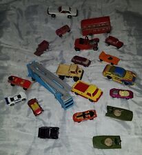 Diecast Cars Bundle Corgi Lesley Matchbox mainly from the 1970s and 1980s vintag for sale  Shipping to South Africa