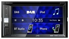 Radio de coche JVC KW-V255DBT doble DIN CD/DVD/MP3 pantalla táctil DAB Bluetooth USB iPo segunda mano  Embacar hacia Argentina