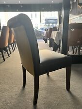 Leather restaurant chairs for sale  NORTHAMPTON