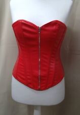 Red faux leather for sale  BEXHILL-ON-SEA