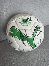 Vfl wolfsburg autogrammball gebraucht kaufen  Lüneburg