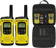 Motorola Tlkr T92 H2O PMR446 2 vías walkie talkie radio impermeable paquete doble (M5) segunda mano  Embacar hacia Mexico