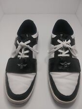 Creative Recreation Cesario Lo Vintage Men's US size 15 B/W & Navy sneakers , used for sale  Shipping to South Africa