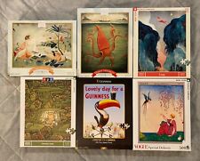6 New York Puzzle Company Lot DREAM WORLD Kraken VOGUE Leap NPR Guinness, used for sale  Shipping to South Africa