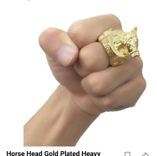 Gold plated horse for sale  Shipping to Ireland