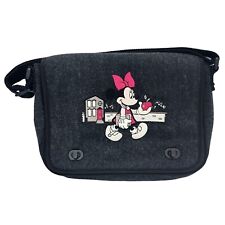 Bolsa carteiro The Disney Store Minnie Mouse cinza carvão Mickey comprar usado  Enviando para Brazil