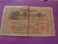 Reichsbanknote 1000 mark d'occasion  Gréoux-les-Bains