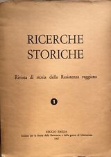 Ricerche storiche numero usato  Reggio Emilia