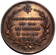 Médaille couronnement dame d'occasion  Provins