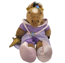 Conjunto de Colección Build A Bear Caballo Pony Peluche Disney Princesa Jazmín Púrpura Aladdin segunda mano  Embacar hacia Argentina
