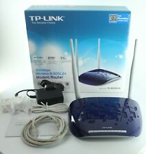 Roteador in a box TP-LINK 300Mb Wireless N ADSL 2 modems para BT (TD-W8960N) comprar usado  Enviando para Brazil