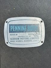 Seddon pennine b48d for sale  BACUP