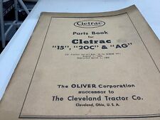 Oliver cletrac model for sale  Round Pond