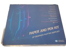 Kit de papel y lápiz plotter gráficos Hewlett Packard HP, usado segunda mano  Embacar hacia Argentina