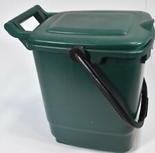 8L Kitchen Compost/Storage Caddy Food Waste Recycling Bin, Handle, Green for sale  Shipping to South Africa