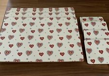 Matching placemats coasters for sale  BATLEY