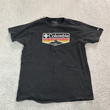 Camiseta Columbia masculina manga curta logotipo gráfico caminhada ao ar livre manga curta GG comprar usado  Enviando para Brazil