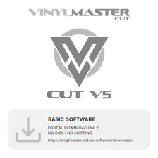 Software cortador de vinil logotipo plotter pacote básico inicial VinylMaster CUT V5 comprar usado  Enviando para Brazil