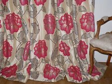 Interlined curtains romo for sale  Shipping to Ireland
